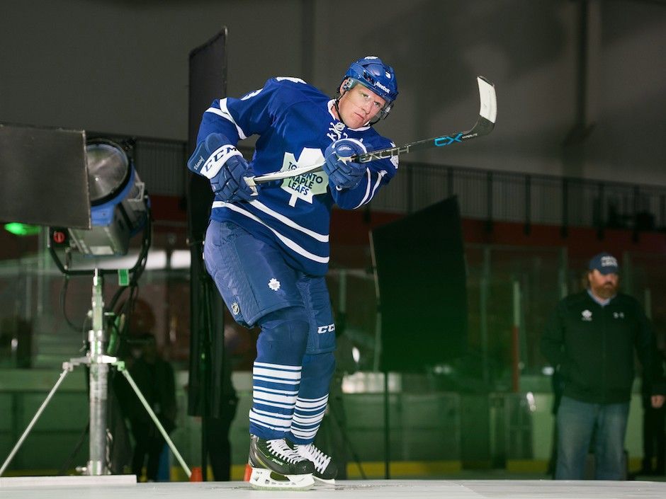 Women's Toronto Maple Leafs Dion Phaneuf Reebok Blue Premier