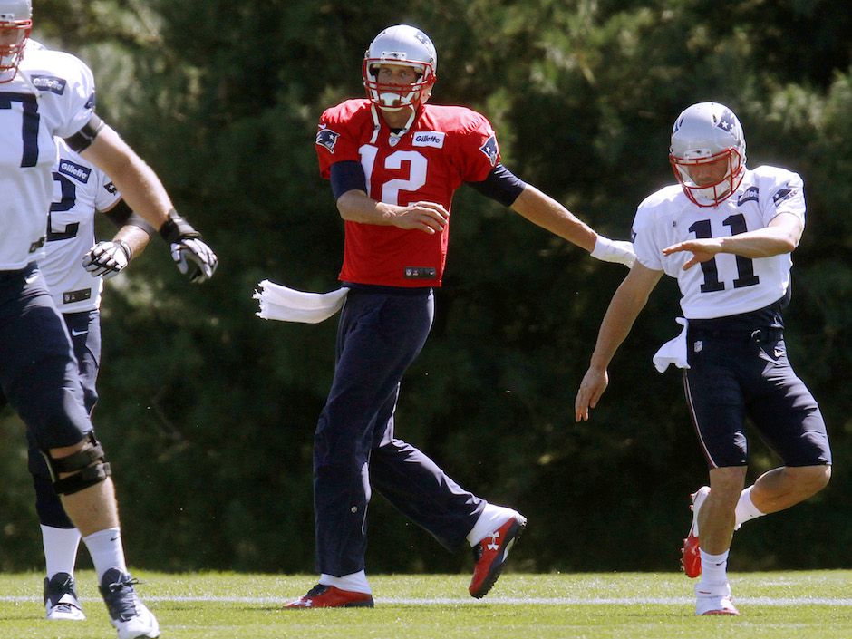 With Tom Brady in attendance, Patriots slip further away from standard he  set