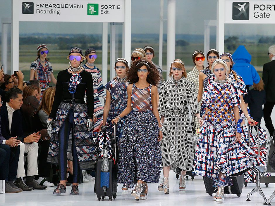 Move aside budget travel, meet Chanel's luxury airline at Paris Fashion  Week