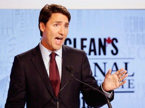 THE CANADIAN PRESS/POOL-Mark Blinch  //  warnica-election-story