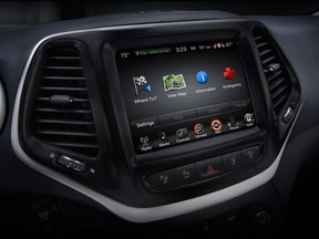Fiat Chrysler Automobiles via APThis product image provided by Fiat Chrysler Automobiles shows the Uconnect 8.4 inch