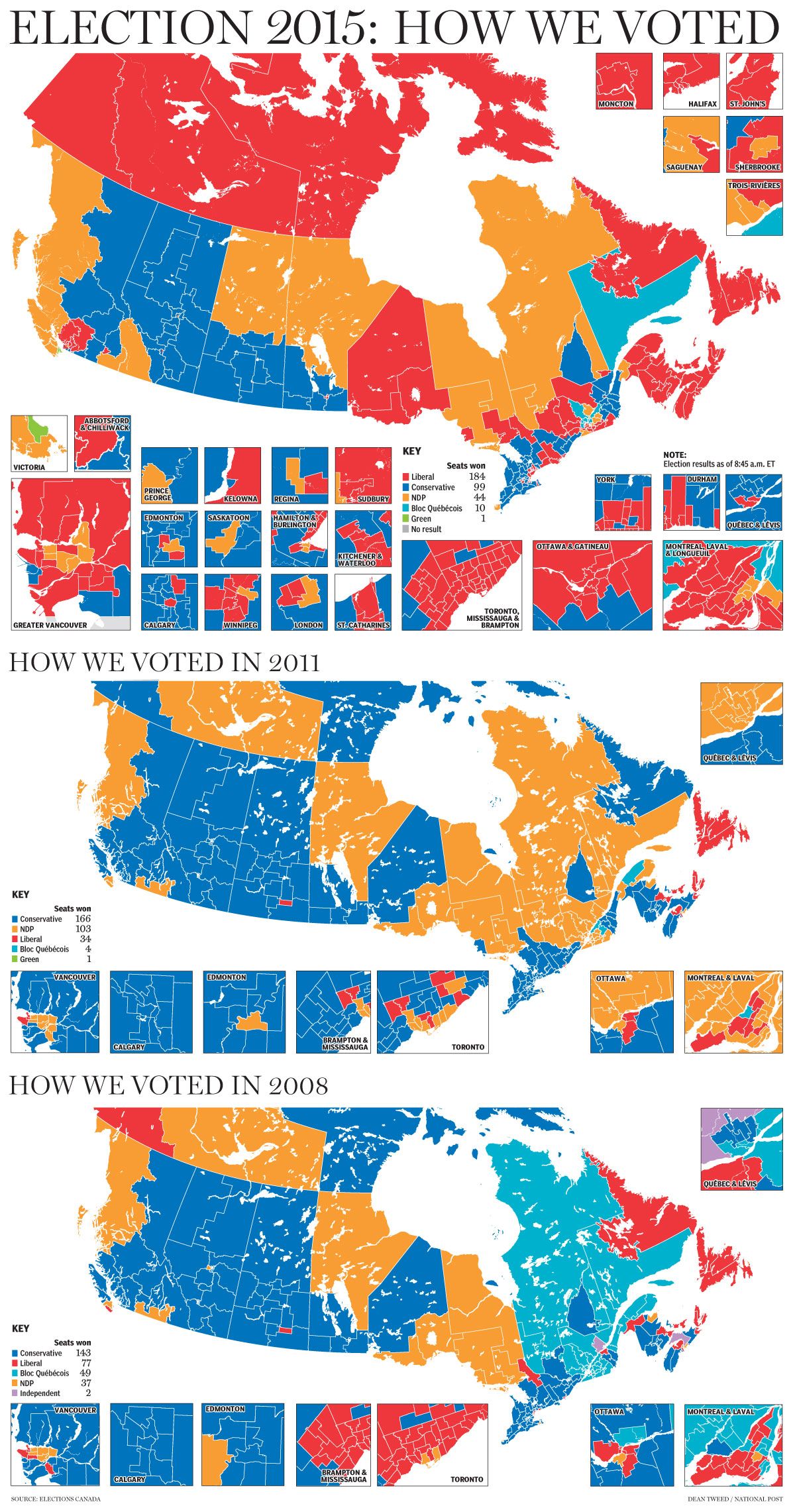 Canadian Election Results 2019 A Riding By Riding Map Of The Vote   Na1020 Election Map 1200 