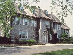 24 Sussex Drive, the home of the Prime Minister.