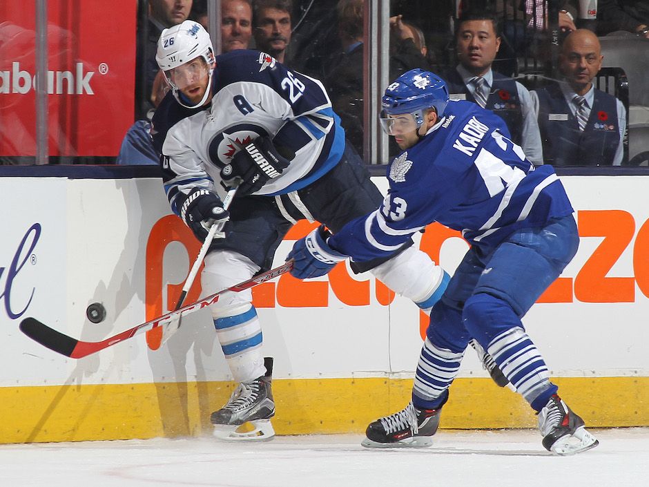 Toronto Maple Leafs forward Nazem Kadri hoping for some 'puck luck' as  scoring drought drags on