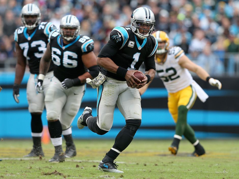 Cam Newton's 4 TDs lead unbeaten Panthers past Packers 37-29 – The