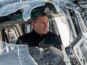 Daniel Craig appears in a scene from the James Bond film, Spectre.