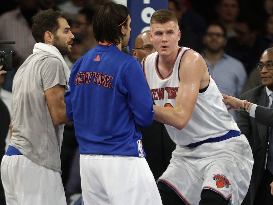 Kristaps Porzingis Is Adjusting to the NBA As the Knicks Fall