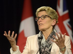 Ontario Premier Kathleen Wynne's approval rating has fallen to a new low in a new Forum Research survey.