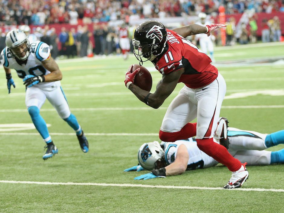 Carolina Panthers perfect season bid ends as Julio Jones, Falcons