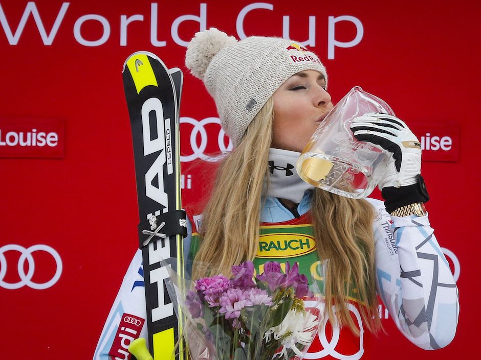 Lindsey Vonn wins another downhill at Lake Louise