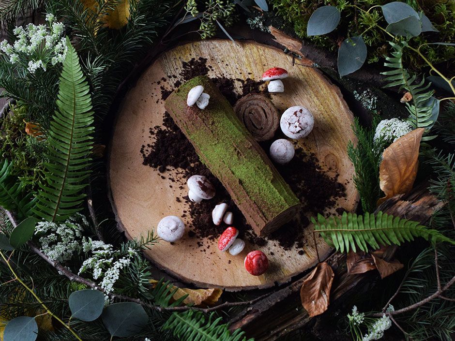 Completely reinvent the buche de Noel!