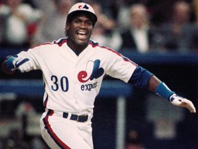 Longtime Montreal Expos outfielder Tim Raines had a career .385 on-base percentage.