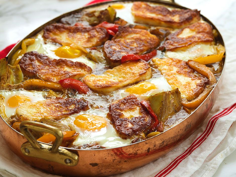 Read about chickens, cook with eggs Recipe for Persian eggs topped