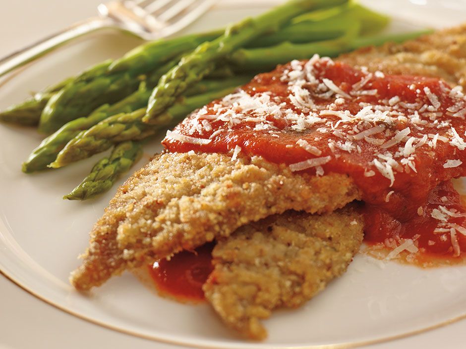 Inspiration from an Italian kitchen Recipe for veal cutlets with