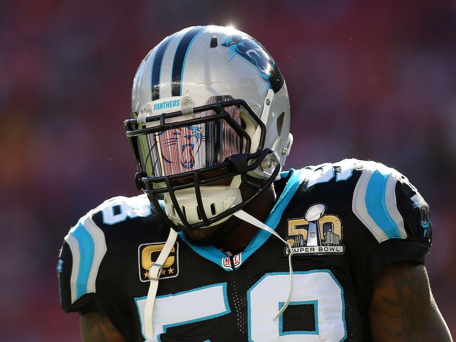 Carolina Panthers linebacker Thomas Davis is lone injury concern 