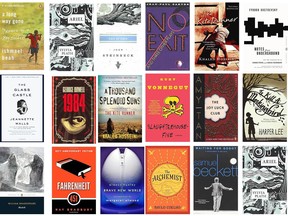 Just a few of the books 
teachers use to convince students reading is worth 
it in Lit Up