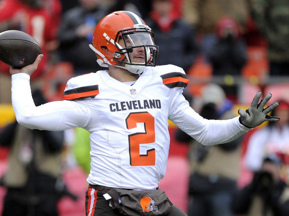 Johnny Manziel showed up drunk to Cleveland Browns practice