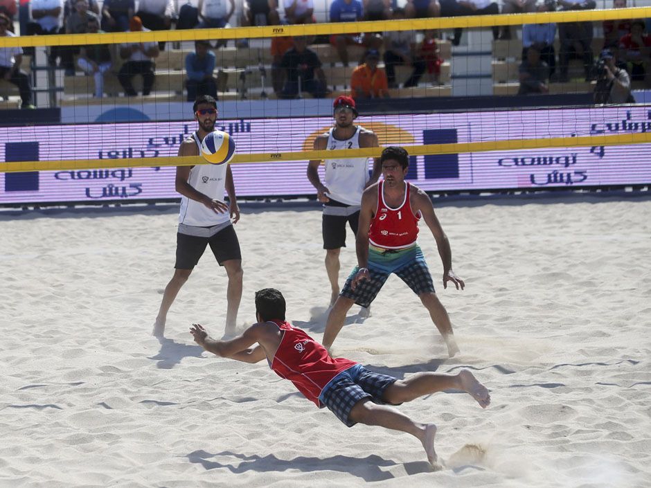 Female spectators denied entry to men’s beach volleyball match in Iran ...