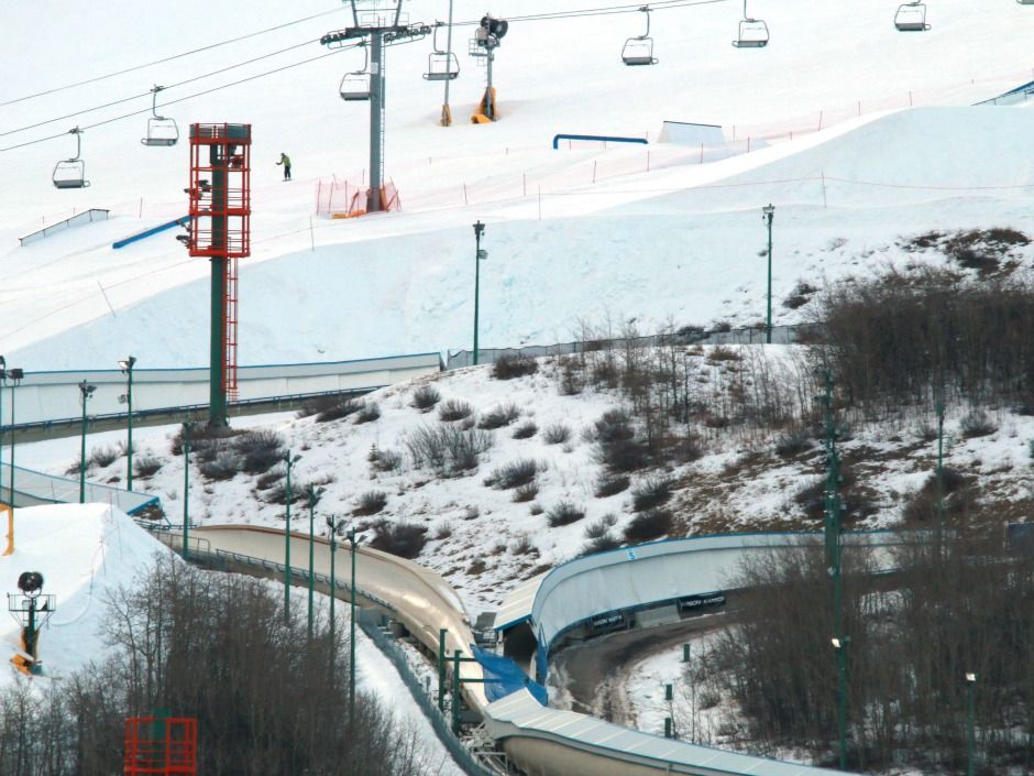 Two dead after teens sneak into Calgary bobsled track and crash
