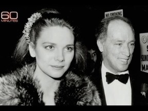 As the CBS reporter was talking about the prime minister’s parents — Pierre and Margaret Trudeau — the show displayed an old photograph of Pierre Elliot on a date with actress Kim Cattrall in 1981.