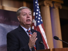 Senator Lindsey Graham, who a few weeks ago described the Republican primary race as 'bats-- crazy,' is now telling the party to get behind Cruz.