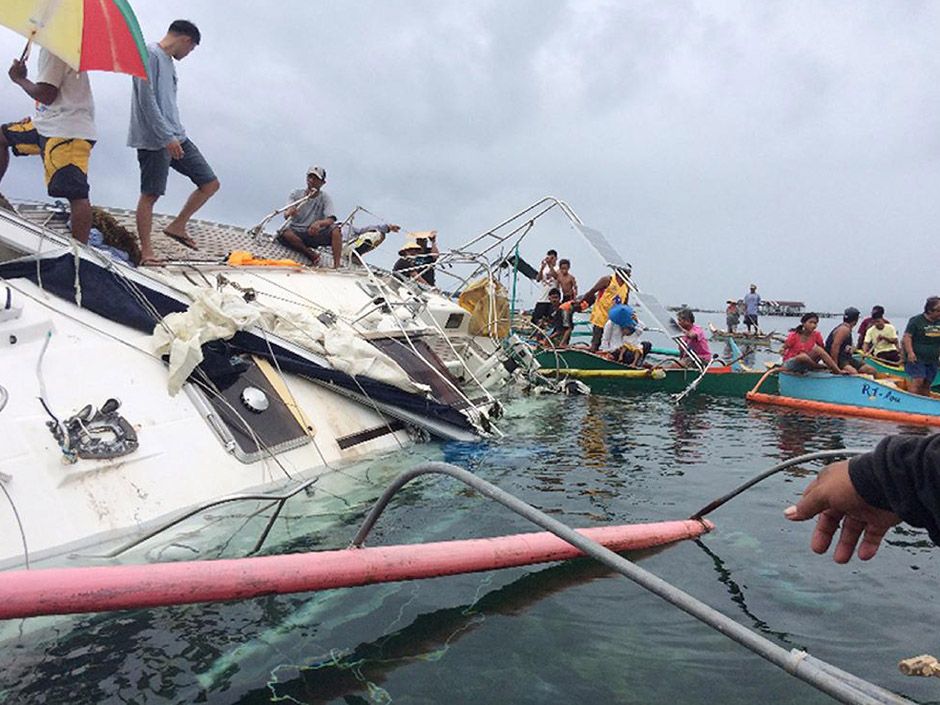 Fishermen discover mummy-like body of a man drifting in a yacht on the ...