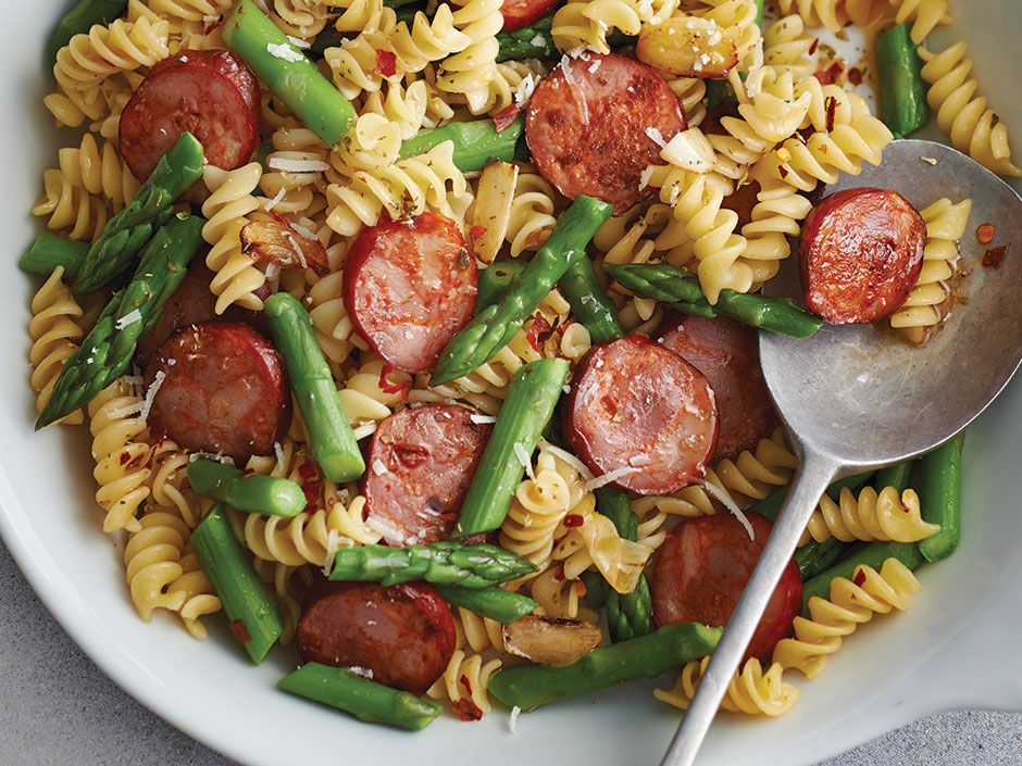 One-pot meal holds universal appeal: Recipe for chorizo and asparagus ...