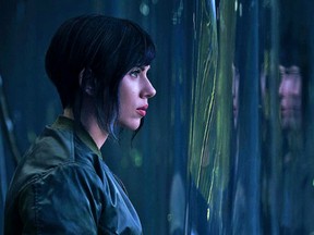 Johansson in Ghost in the Shell.