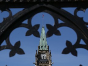 Parliament Hill in Ottawa,  March 21, 2016.