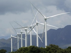 Wind turbines in Penonome, Panama