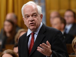 Minister of Immigration, Refugees and Citizenship John McCallum responds to a question during question period in the House of Commons on Parliament Hill in Ottawa on Tuesday, April 19, 2016.