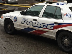 A file photo of a Toronto police cruiser