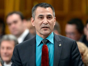 Former Fisheries Minister Hunter Tootoo in February. He resigned from cabinet in May.