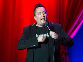 Mike Ward performs as part of Montreal's Just For Laughs Festival in 2015.