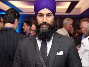 Jagmeet Singh at the Toronto Region Board of Trade’s 128th Annual Dinner on Jan 18, 2016.