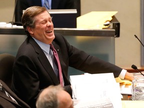 Mayor John Tory gets the joke: We charge commuters $2 to get to work from the suburbs, and pocket the cash