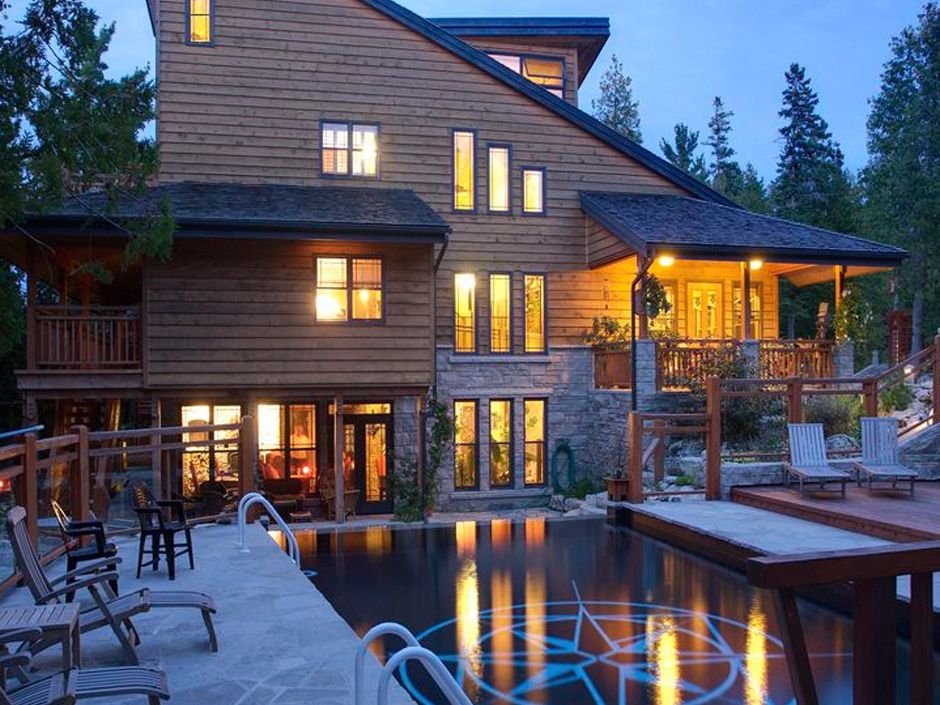 For sale 98acre Tobermory waterfront with 7,000 square feet, eight