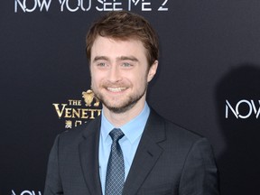 Radcliffe at the premiere for Now You See Me 2 in New York.