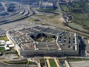 The Pentagon building in Washington, DC.