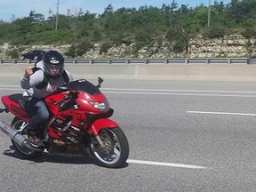 The Ottawa Police Service is seeking public assistance to identify an erratic motorcycle driver.