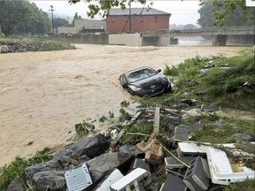 Chris Dorst / The Weather Channel via Associated Press