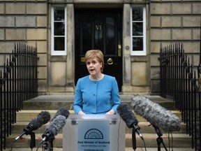 First Minister Nicola Sturgeon has announced plans for a second referendum vote on independence.