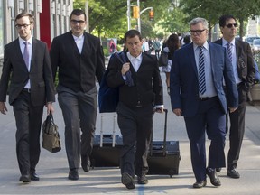 TORONTO, ONTARIO:  June 10, 2016 - Zane Caplansky leaves court in Toronto, Ontario, Friday June 10, 2016.   (Tyler Anderson /  National Post)  (For Toronto story by Jake Edmiston) //NATIONAL POST STAFF PHOTO