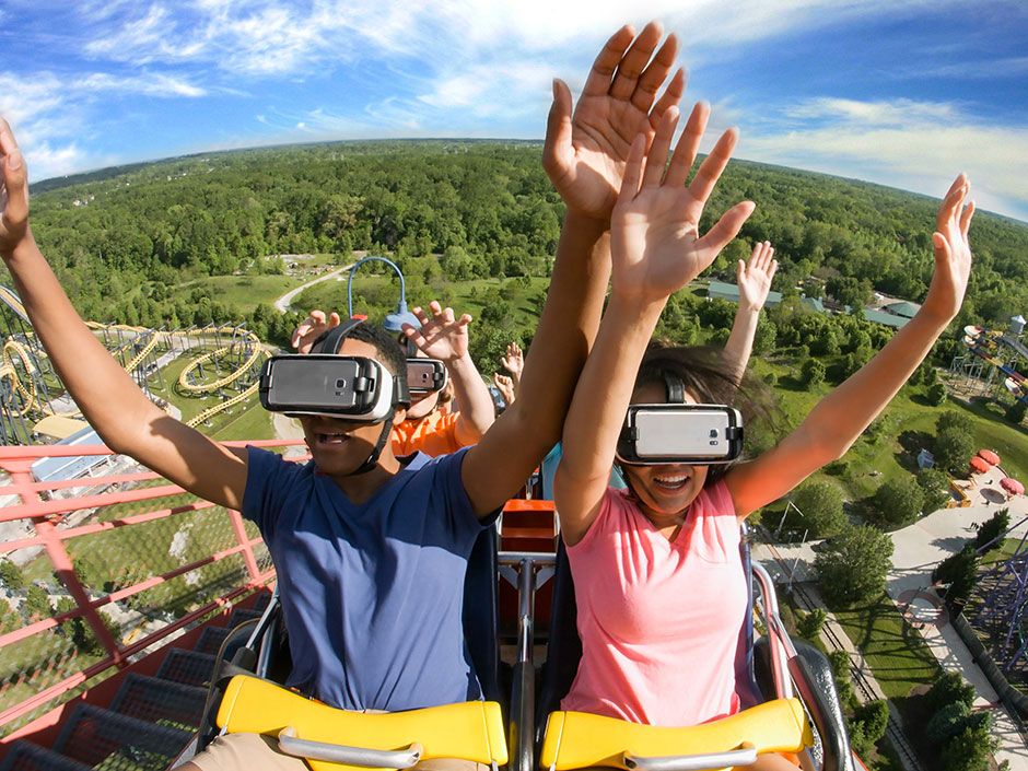 Virtual reality is revolutionizing the roller coaster experience