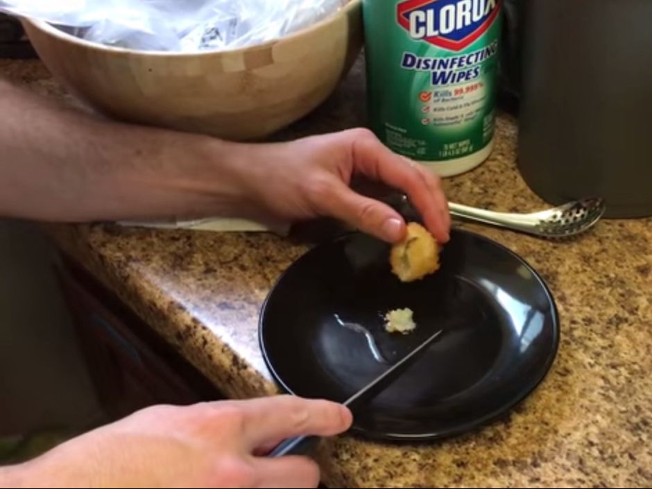 Can you stomach it Deepfried water may be the most complex thing