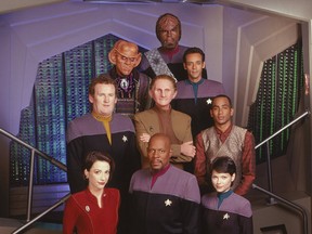 The cast of Star Trek: Deep Space Nine.