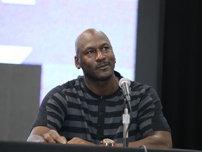 Michael Jordan announced he is giving US$1-million to the Institute for Community-Police Relations and another $1 million to the NAACP Legal Defence Fund.