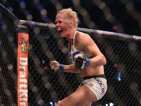 Holly Holm is more effective when her opponent comes after her than she is moving forward.