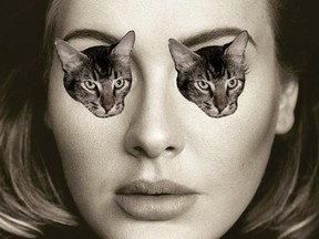 Clearly, Catfé really enjoyed Adele's visit.