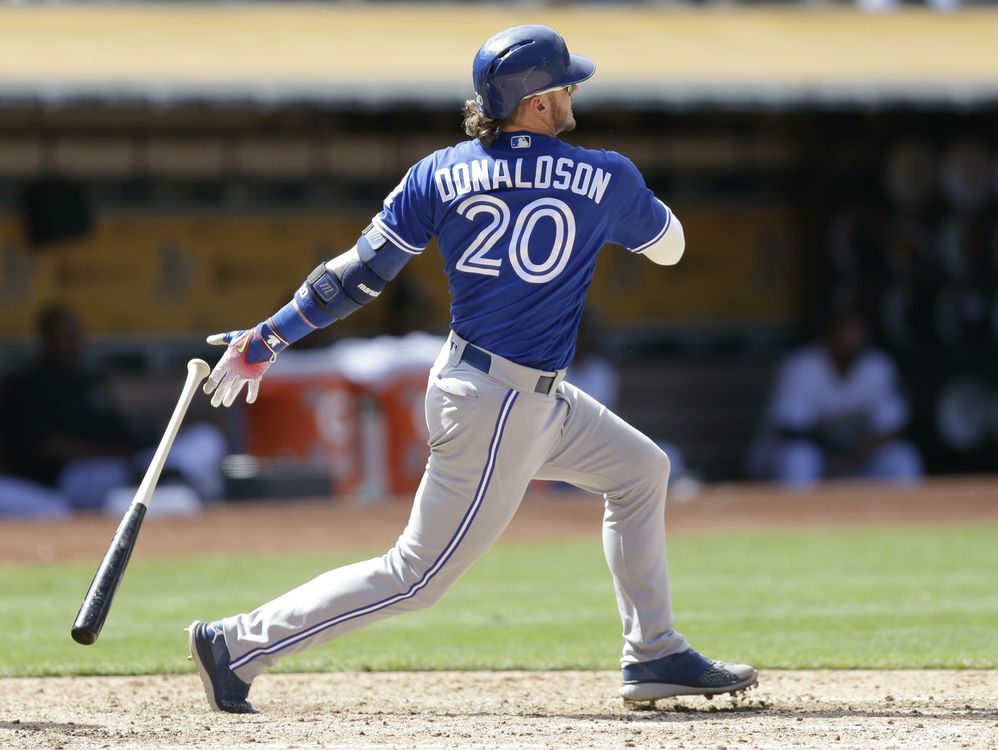 Jays' Donaldson returns to scene of near-prime in Oakland